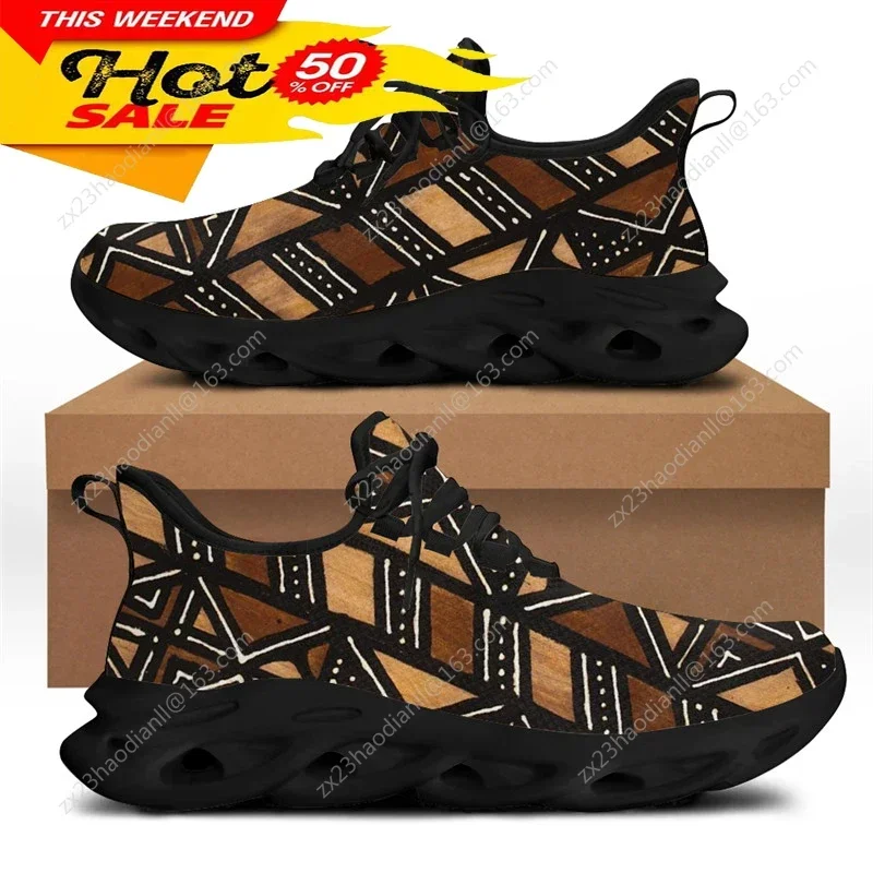 The Ethnic Fashion - Męskie sneakersy z afrykańskim etnicznym wzorem