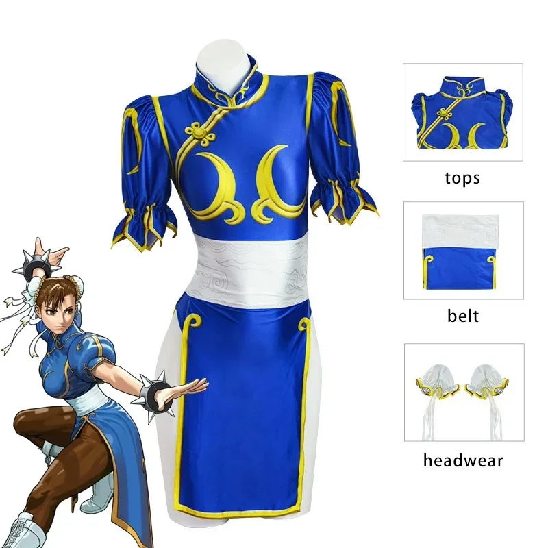 Ethnic Outfit - Kostiumy Cosplay Chun Li 2026 Sutorito