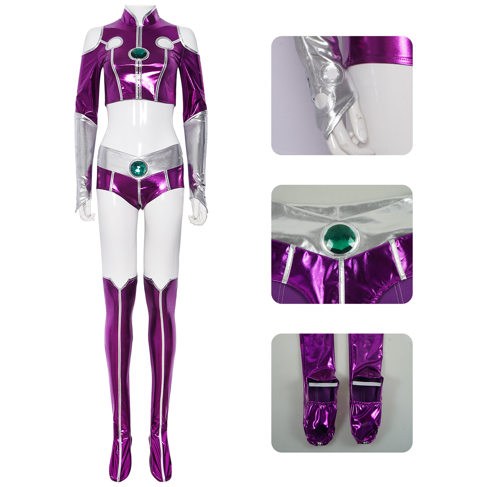 Ethnic Outfit - Anime Teen Titans Starfire Seksowny Kostium