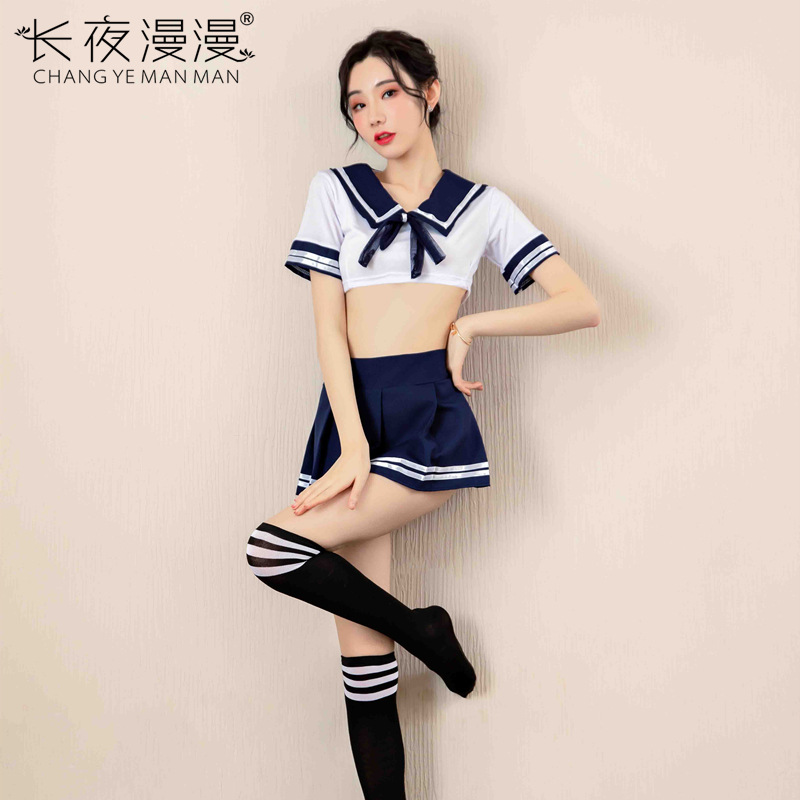 Ethnic Outfit - Japońskie/Koreańskie Stroje Uczennicy Bielizna Szkolna Sukienka