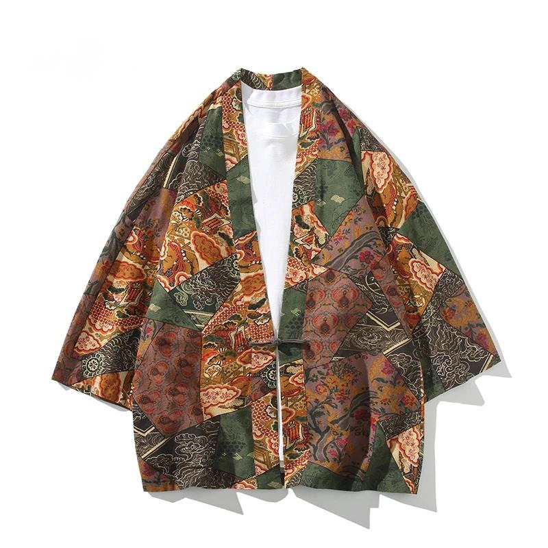The Ethnic Fashion - Męska i damska bluzka/kardigan w etniczne