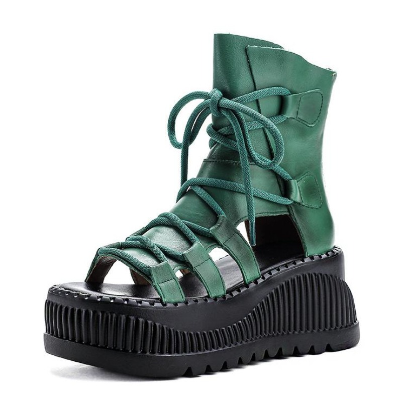 Botki damskie ze skóry natural – The Ethnic Fashion recenzja i cena