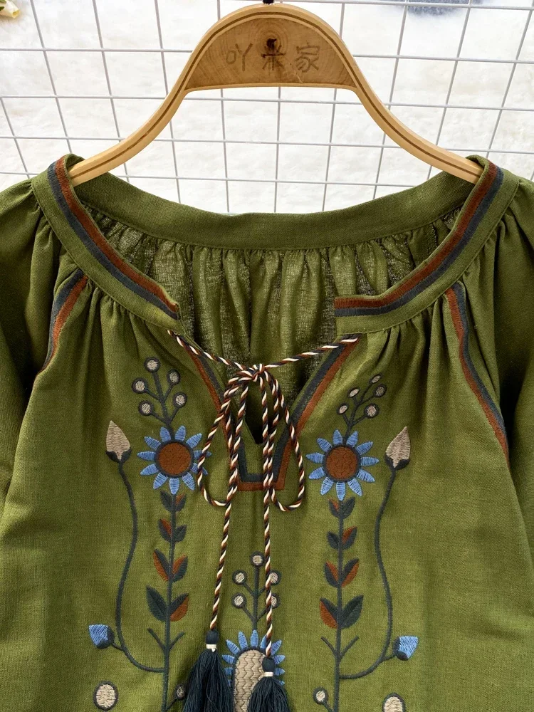 Damska wiosenna bluzka w stylu – Ethnic Fashion Clothing recenzja i cena