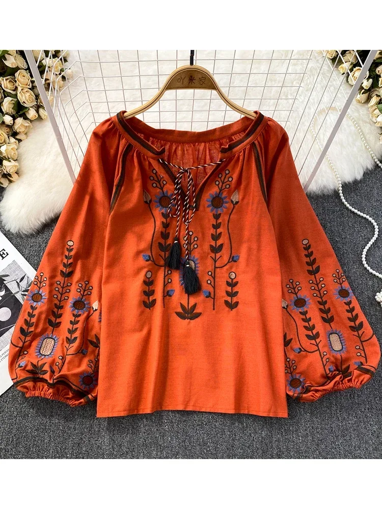 Damska wiosenna bluzka w stylu – Ethnic Fashion Clothing recenzja i cena