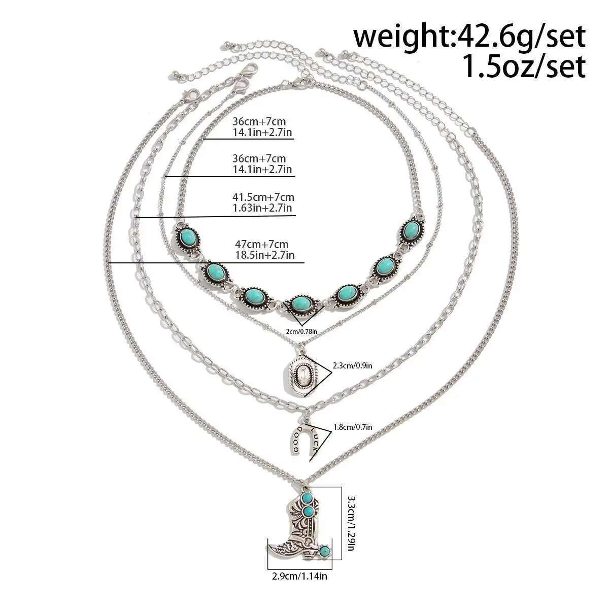 Ingemark 4Pcs/Set Ethnic Blue  – Ethnic Fashion Trends 2025 recenzja i cena