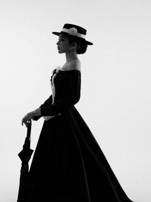 Czarna Sukienka Hepburn Vintag – Ethnic Fashion Studio recenzja i cena