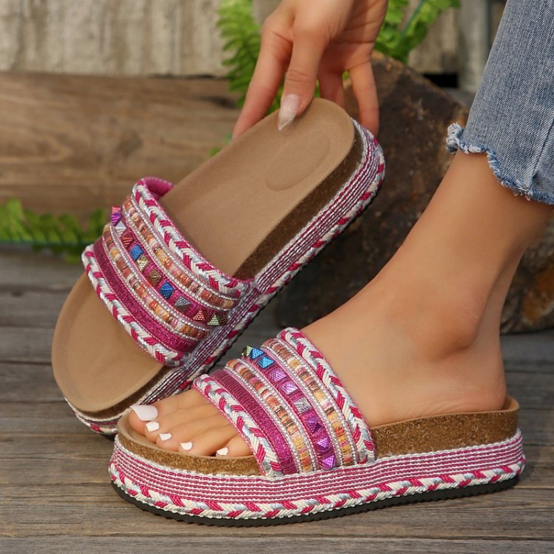 Damskie sandały w stylu boho,  – The Ethnic Fashion recenzja i cena
