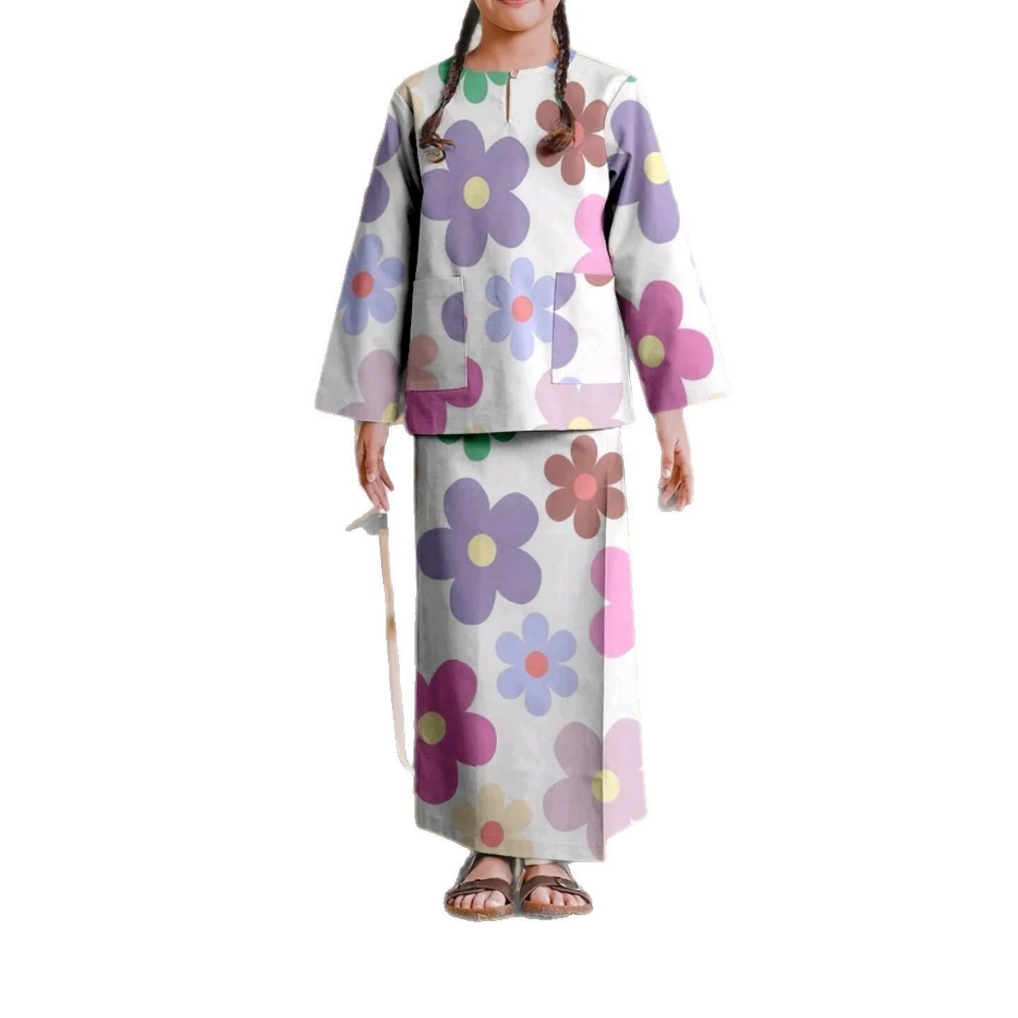 Dziecięcy Zestaw Przyjaciółek, – Ethnic Wear recenzja i cena