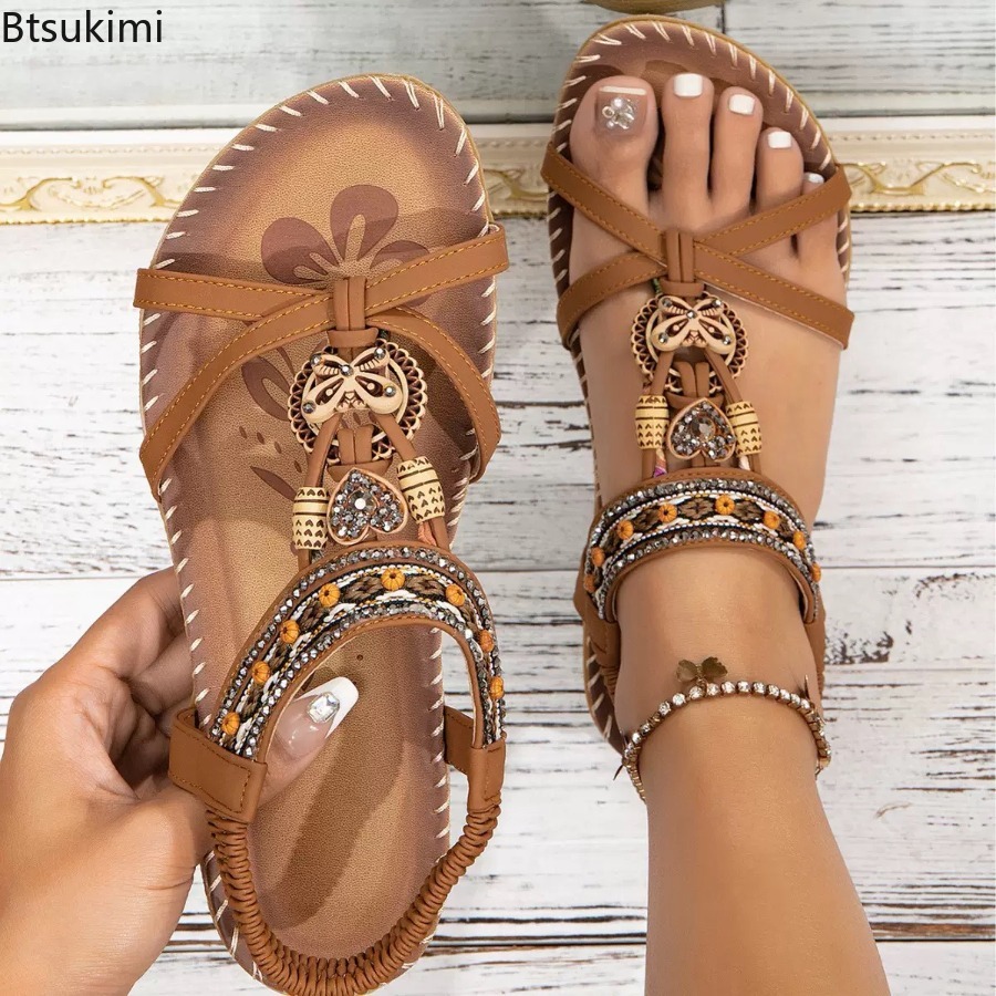 Damskie sandały w stylu bohemy – The Ethnic Fashion recenzja i cena