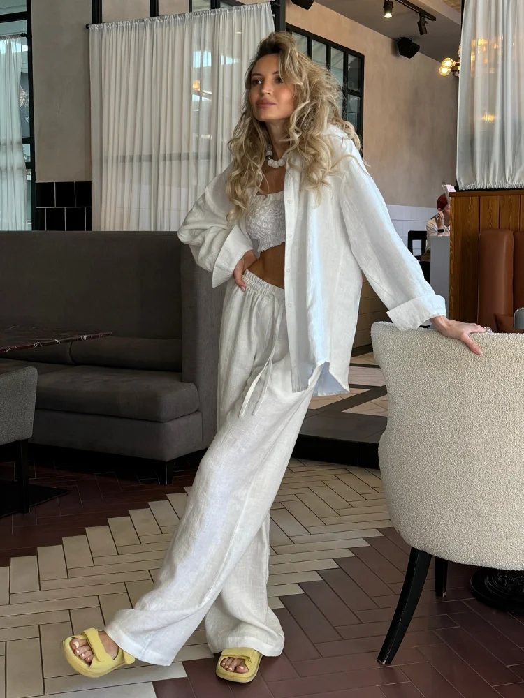 Komplety koszulowe z lnu i baw – Ethnic Fashion Collection recenzja i cena