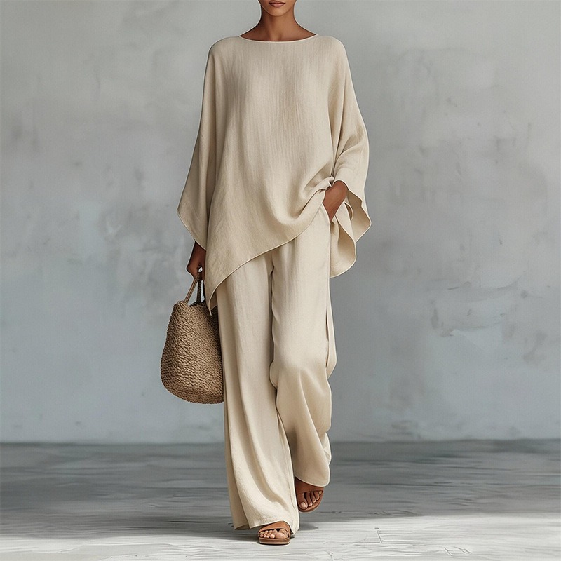 Wiosenny Nowy Modny Lniany Luź – Ethnic Fashion Collection recenzja i cena