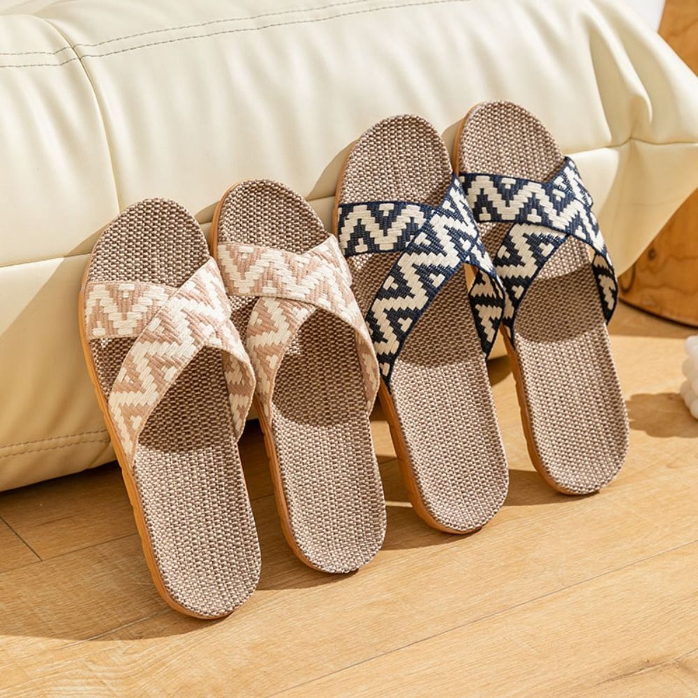 Modne etniczne lniane klapki z – The Ethnic Fashion recenzja i cena